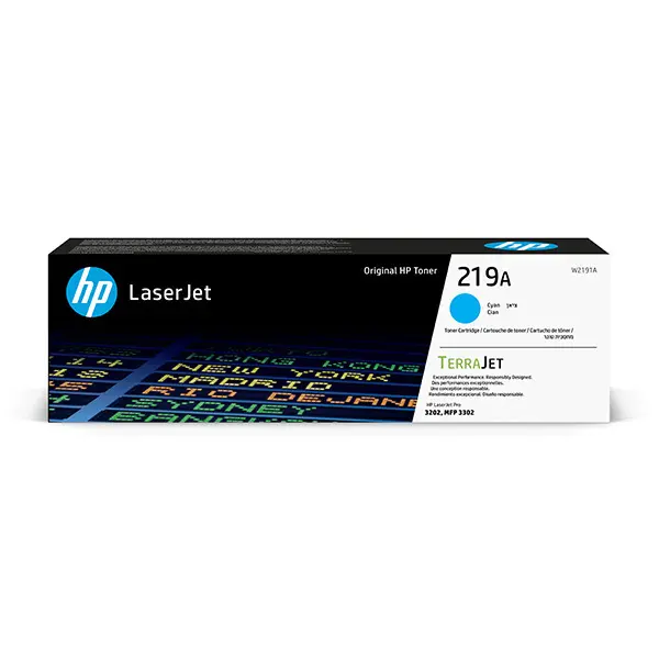 HP Toner nr 219A W2191A Cyan 1.2K 1