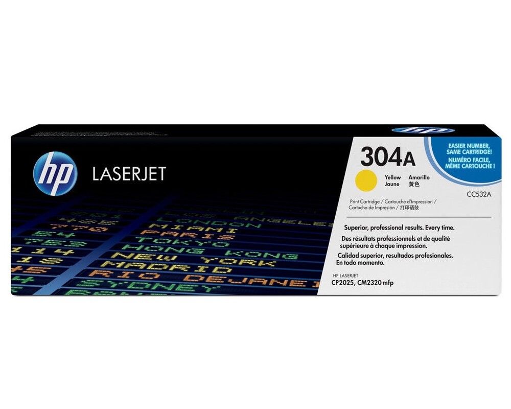 HP Toner nr 304A CC532A Yellow 2.8K 1