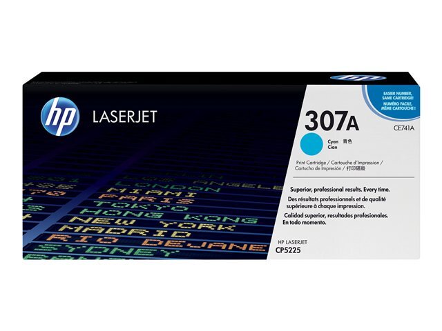 HP Toner nr 307A CE741A Cyan 7.3K 1