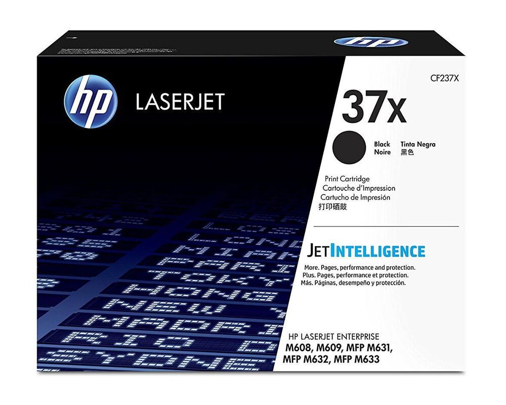 HP Toner nr 37X CF237X Black 25K 1