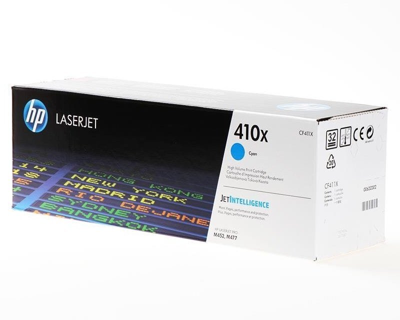 HP Toner nr 410X CF411X Cyan 5K 1