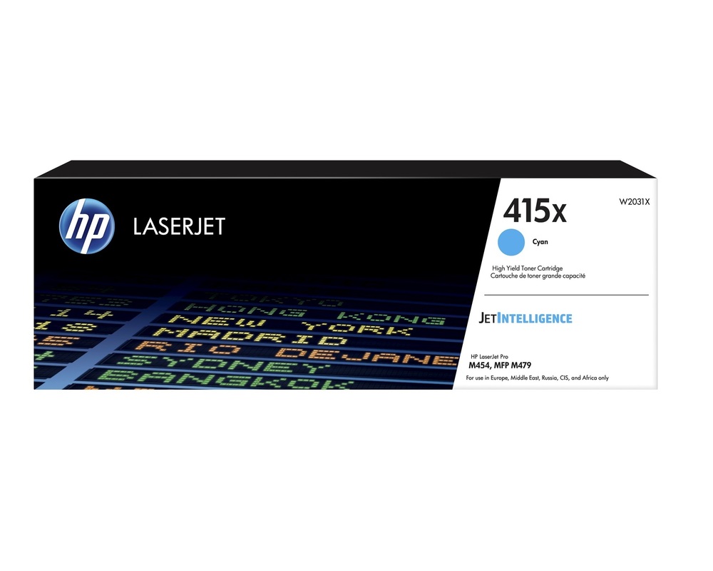 HP Toner nr 415X W2031X Cyan 6K 1