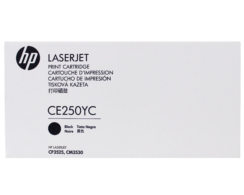HP Toner nr 504YC CE250YC Black 12K 1