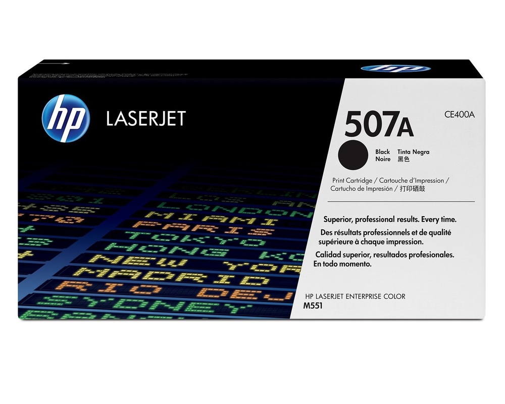 HP Toner nr 507A CE400A Black 5.5K 1