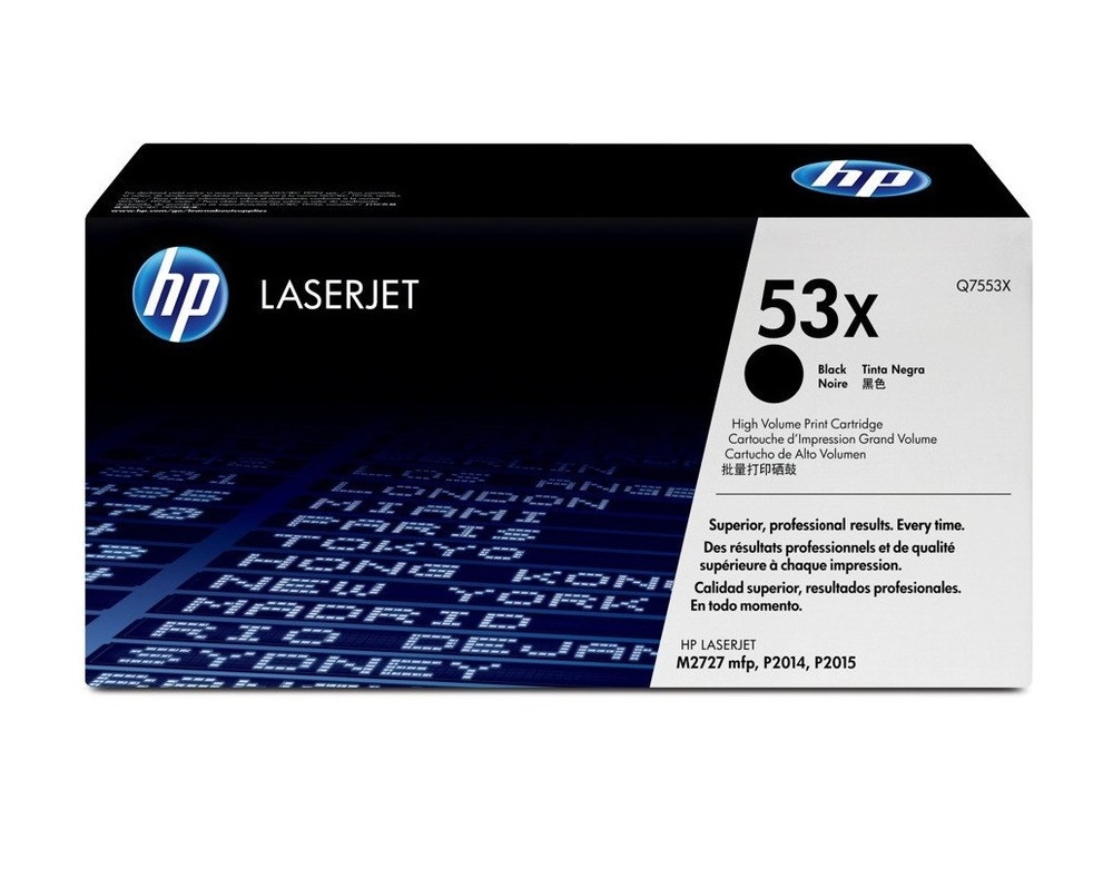 HP Toner nr 53X Q7553X Black 7K 1