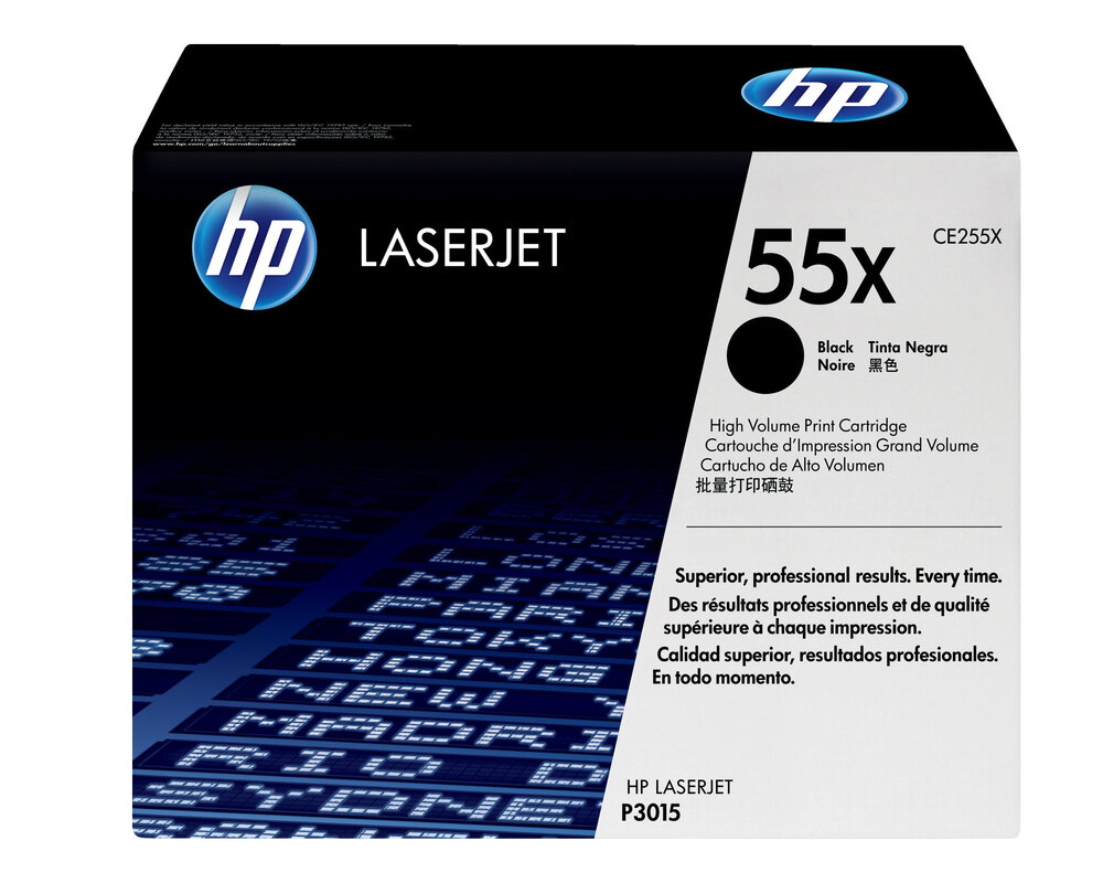 HP Toner nr 55X CE255X Black 12.5K 1