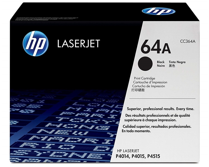 HP Toner nr 64A CC364A Black 10K 1