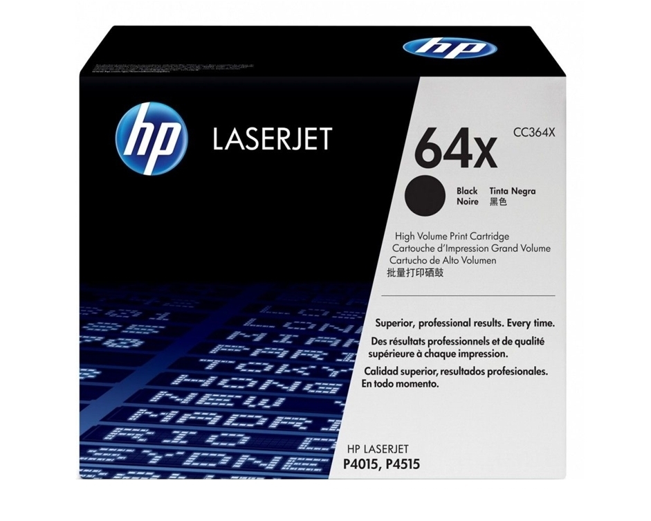 HP Toner nr 64X CC364X Black 24K 1