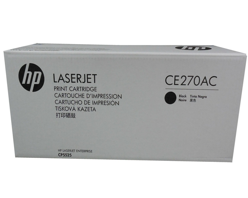 HP Toner nr 650AC CE270AC Black 13.5K 1