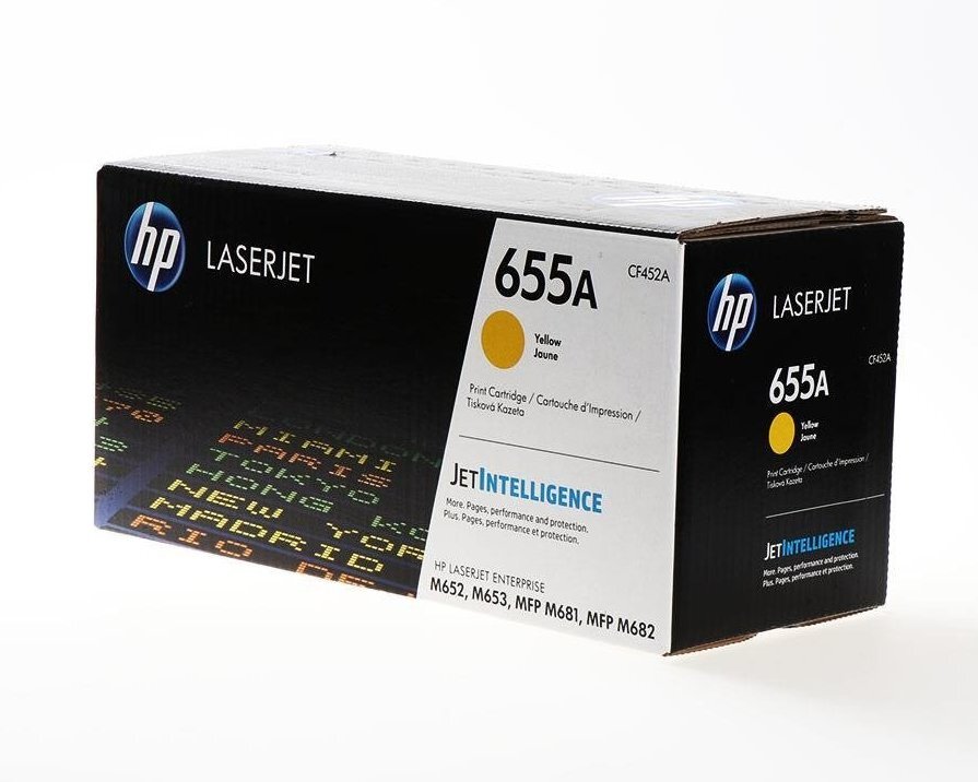 HP Toner nr 655A CF452A Yellow 10.5K 1