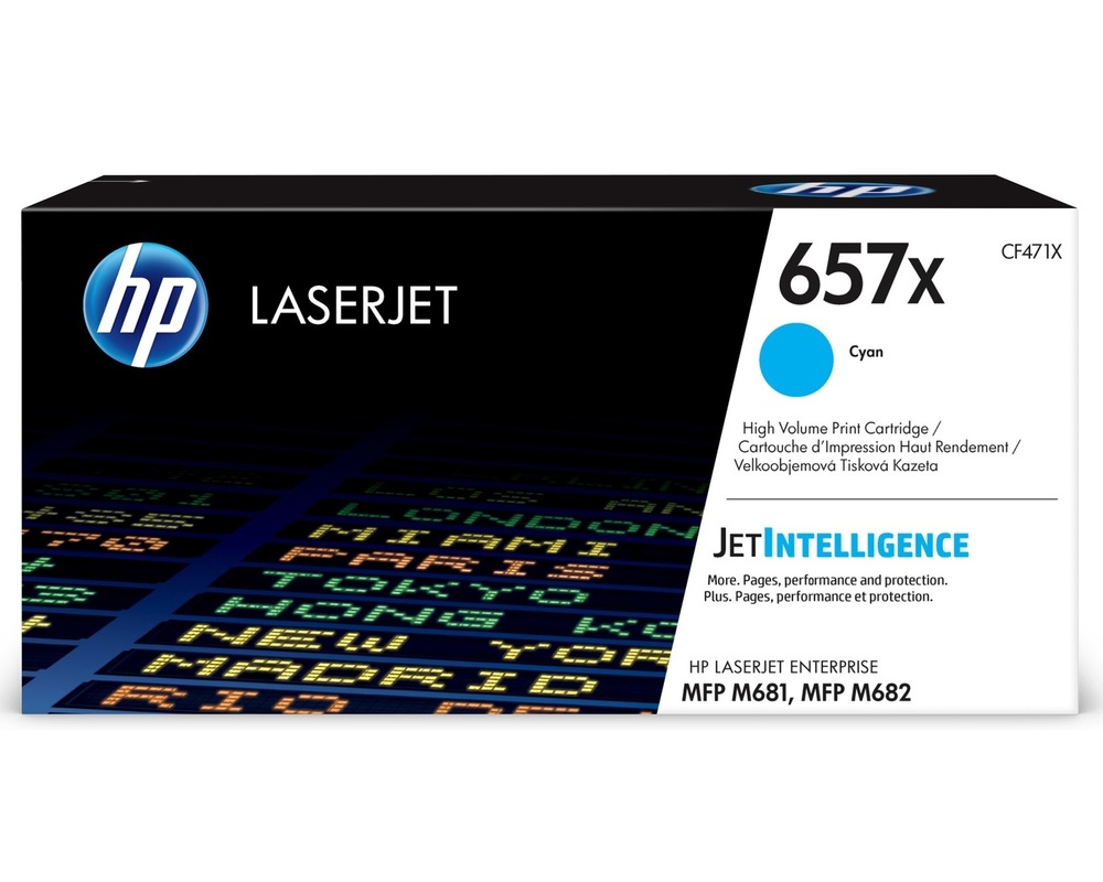 HP Toner nr 657X CF471X Cyan 23K CF471X 1
