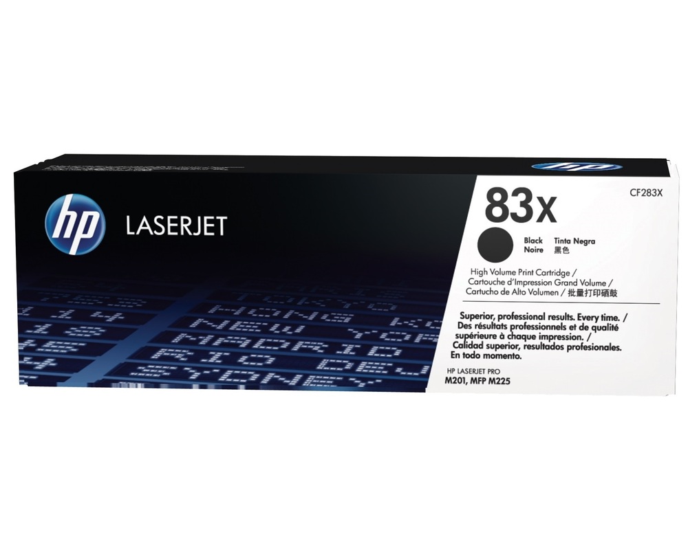 HP Toner nr 83X CF283X Black 2.2K 1