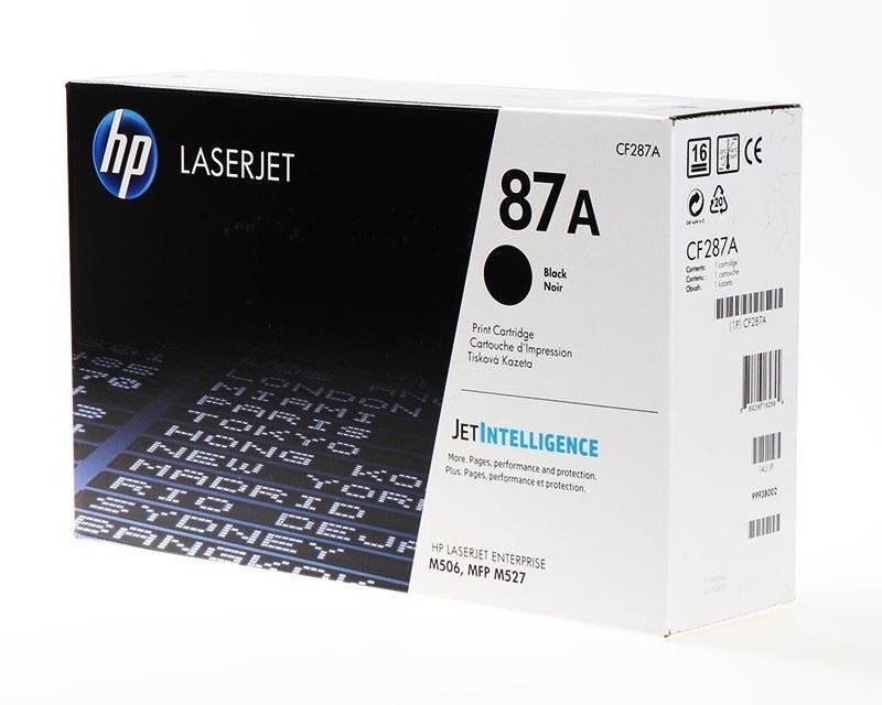 HP Toner nr 87A CF287A Black 9K 1