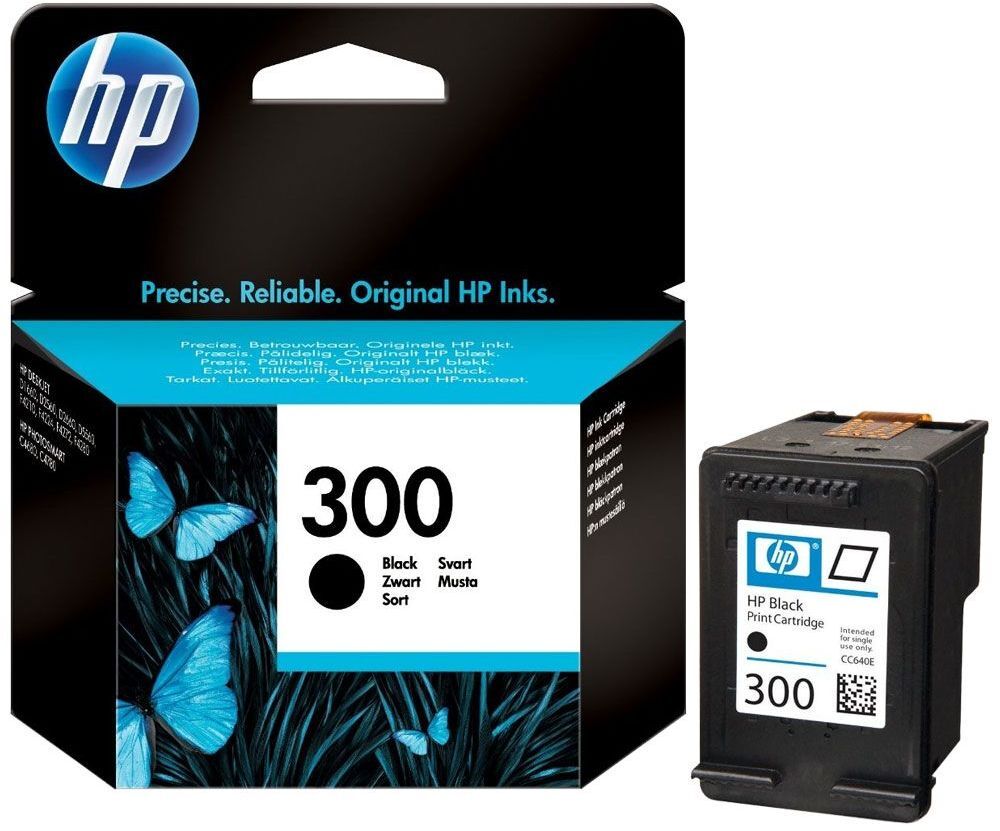HP Ink cartridge nr 300 CC640EE Black 4 ml 1