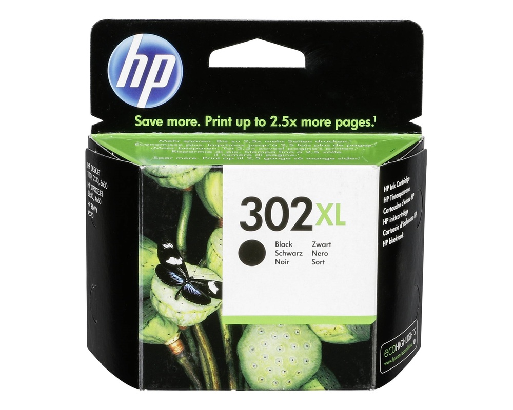 HP Tusz nr 302XL F6U68AE black ? ml 480 str EOL 1