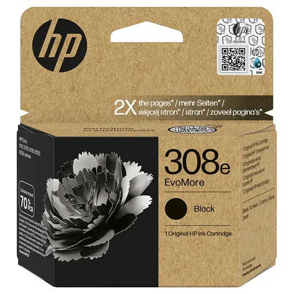 HP Ink cartridge nr 308 7FP22UE Black 320str Black 320str 1