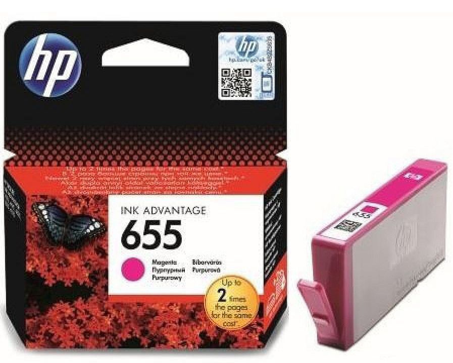 HP Ink cartridge nr 655 CZ111AE Magenta 600str 1