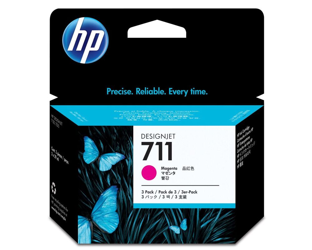 HP Ink cartridge nr 711 CZ131A Magenta 29ml 1