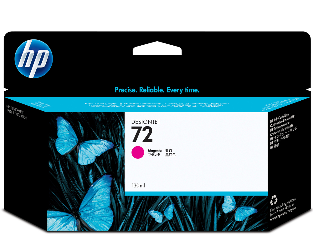 HP Ink cartridge nr 72 C9372A Magenta 130 ml 1