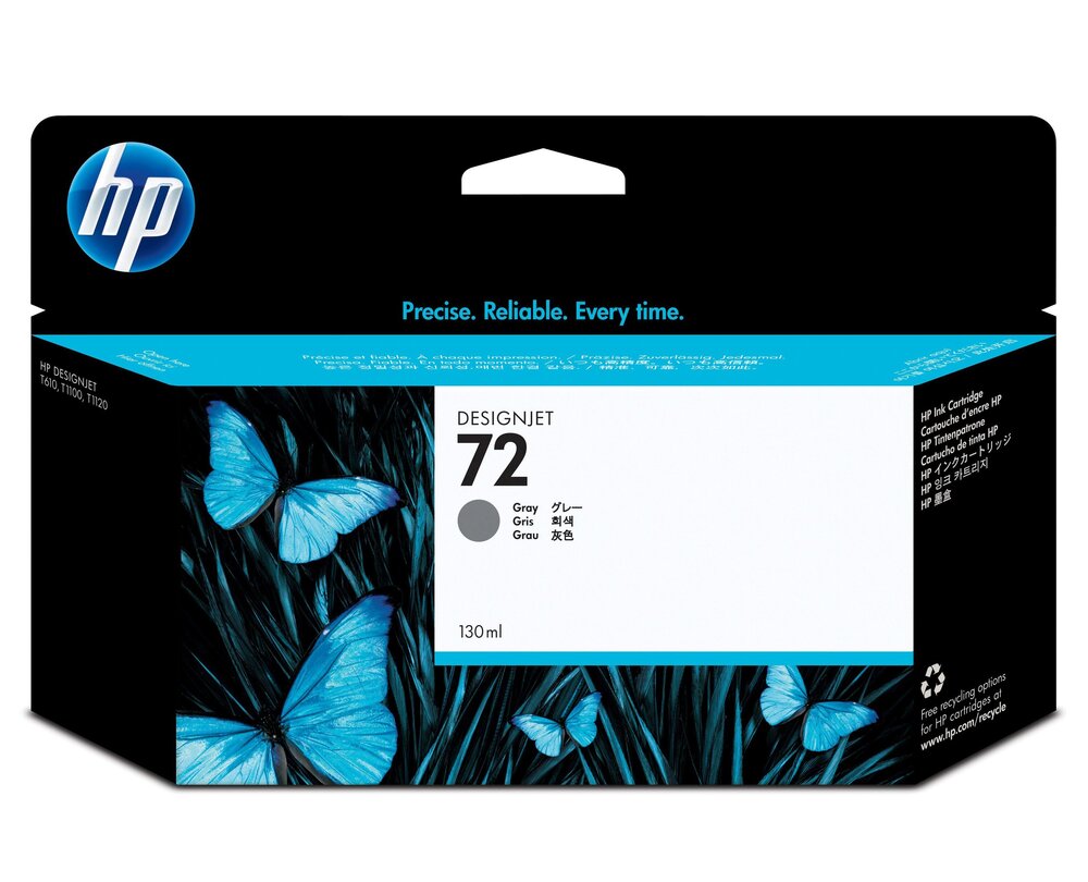 HP Ink cartridge nr 72 C9374A Grey 130ml 1