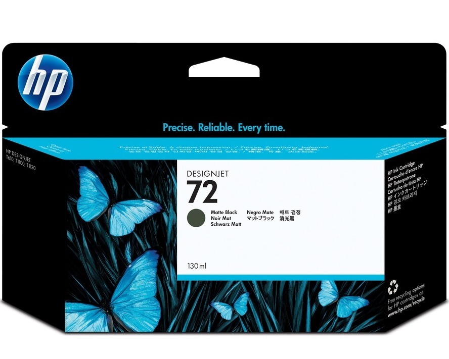 HP Ink cartridge nr 72 C9403A Matt Black 130ml 1