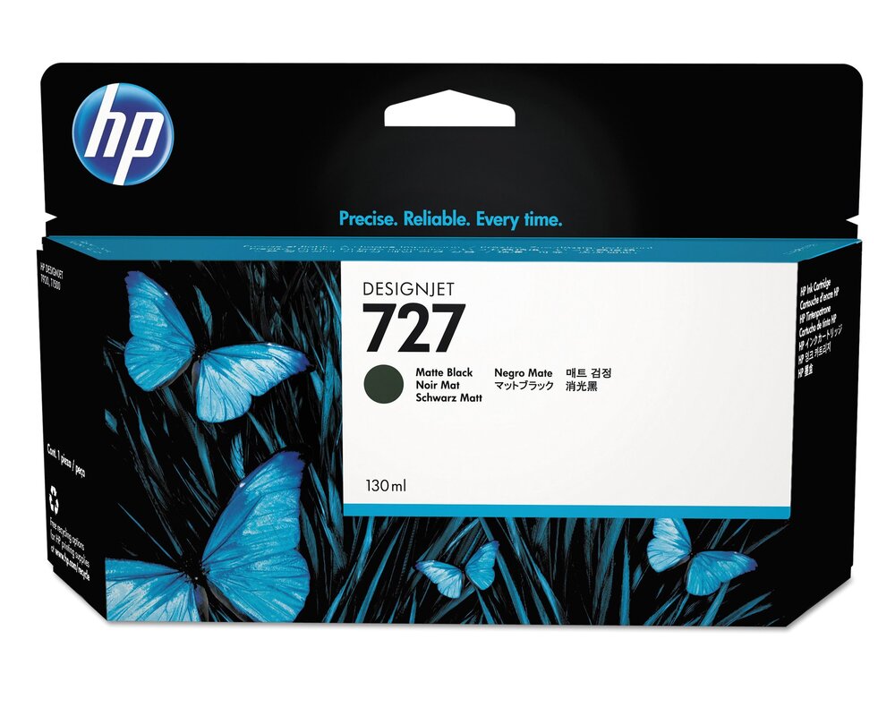 HP Ink cartridge nr 727 B3P22A MatteBlack 130ml 1
