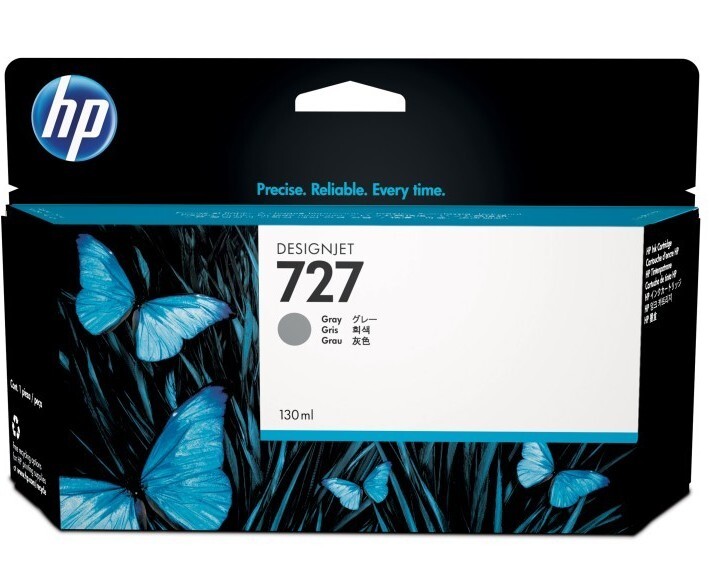 HP Ink cartridge nr 727 B3P24A Grey 130ml 1