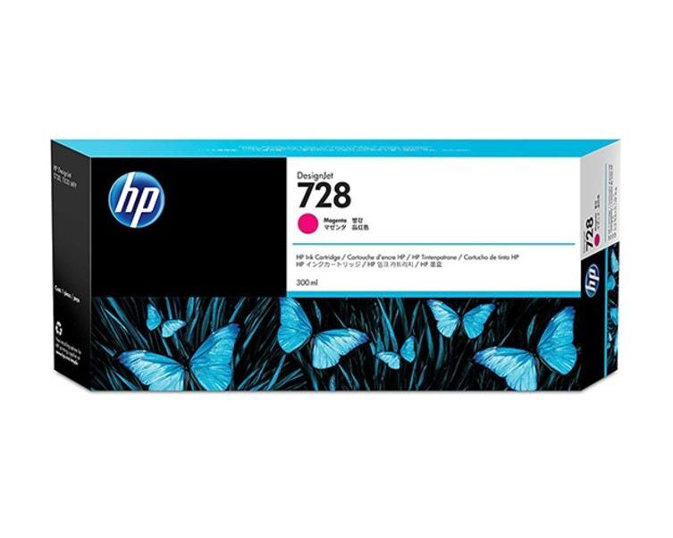 HP Ink cartridge nr 728 F9K16A Magenta 300ml 1
