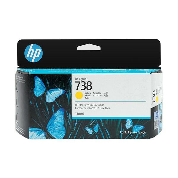 HP Ink cartridge nr 738 498N7A Yellow 130ml 1