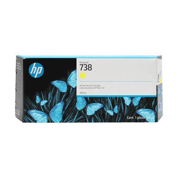 HP Ink cartridge nr 738 676M8A Yellow 300ml 1