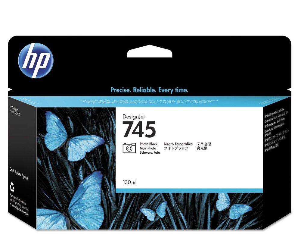 HP Tusz nr 745A F9K04A Photo Black 300ml 1