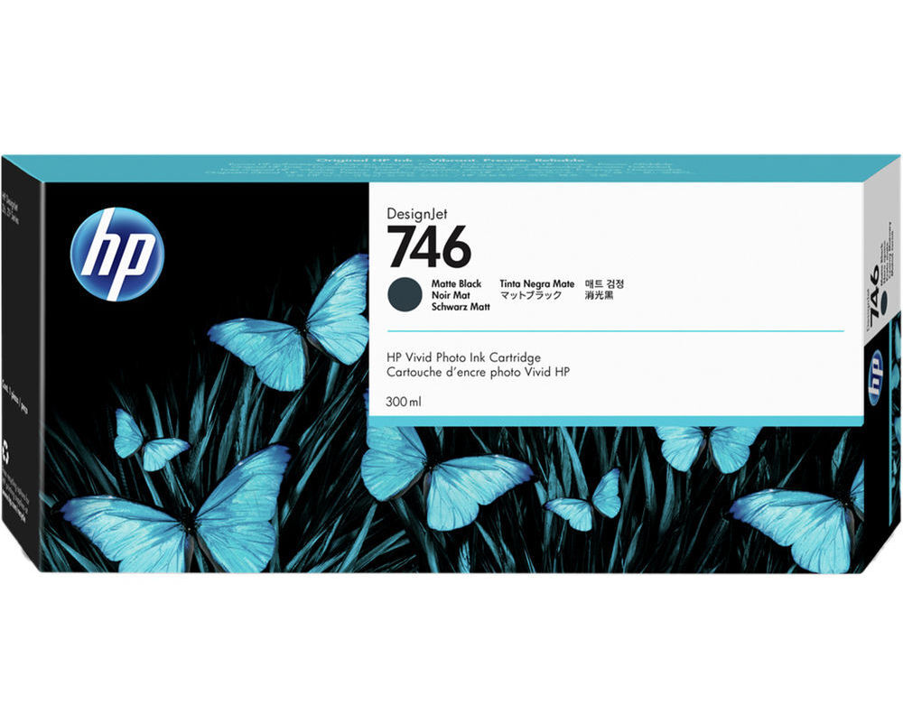 HP Ink cartridge nr 746 P2V83A Matte Black 300 ml 1