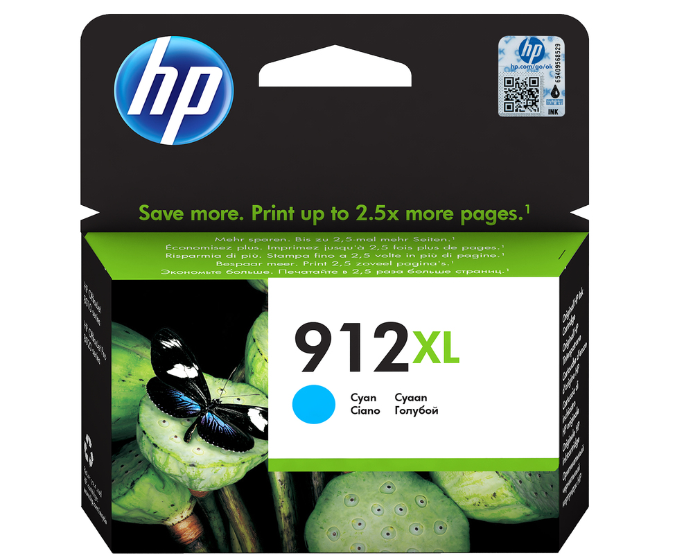 HP Ink cartridge nr 912XL 3YL81AE Cyan 825str 1