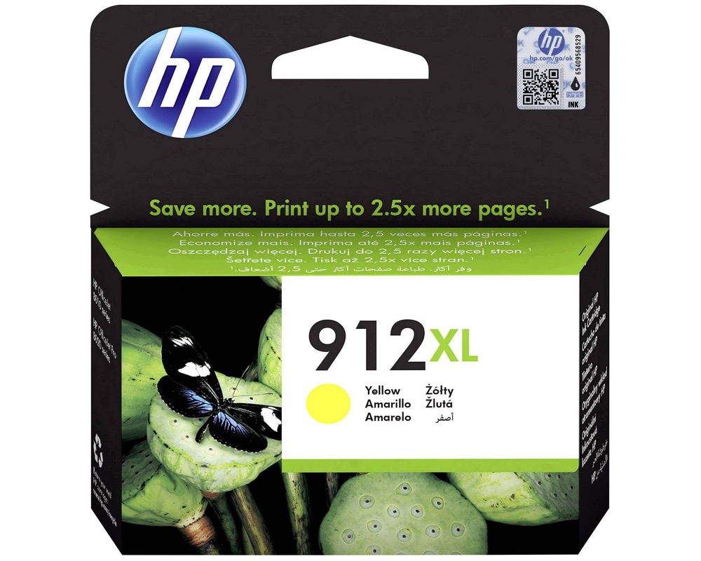 HP Ink cartridge nr 912XL 3YL83AE Yellow 825str 1