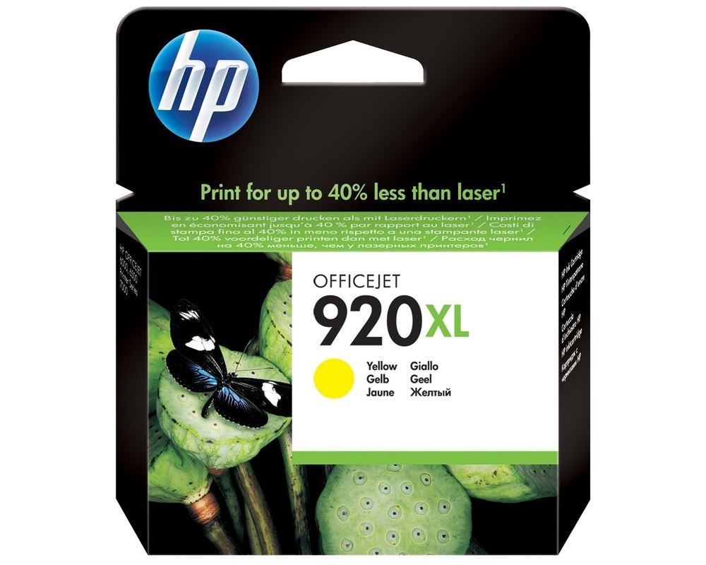 HP Ink cartridge nr 920XL CD974AE Yellow 700str 1