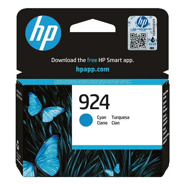 HP Ink cartridge nr 924 4K0U3NE Cyan 400str 1
