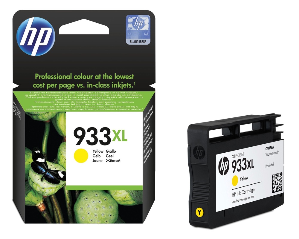 HP Ink cartridge nr 933XL CN056AE Yellow 825str 1