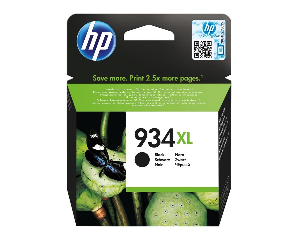 HP Ink cartridge nr 934XL C2P23AE Black 25.5ml 1000str 1