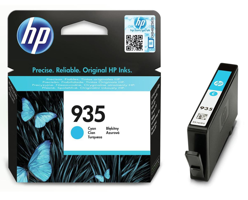 HP Ink cartridge nr 935 C2P20AE Cyan 400str EOL 1