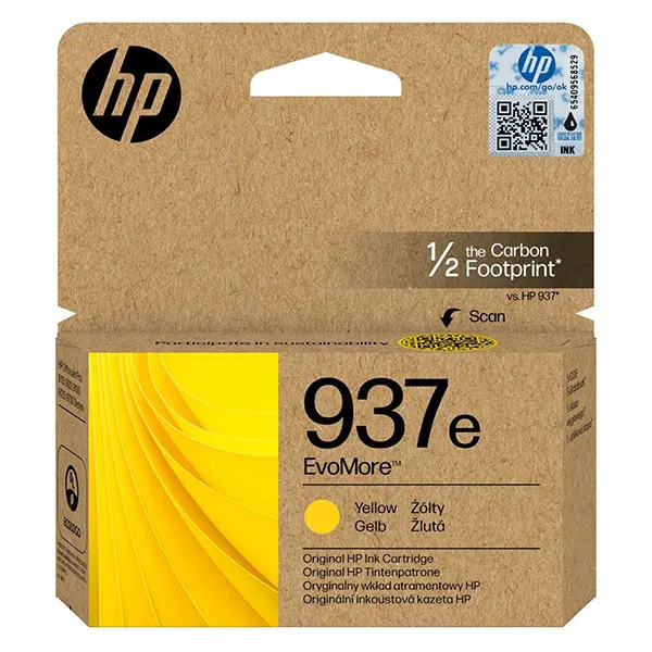 HP Ink cartridge nr 937E 4S6W8NE Yellow 1650str 1