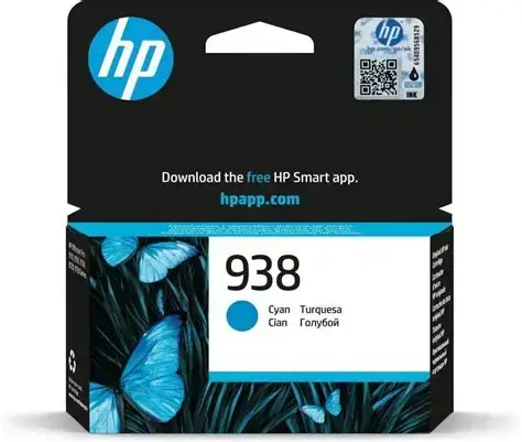 HP Ink cartridge nr 938 4S6X5PE Cyan 800str Cyan 800s 1