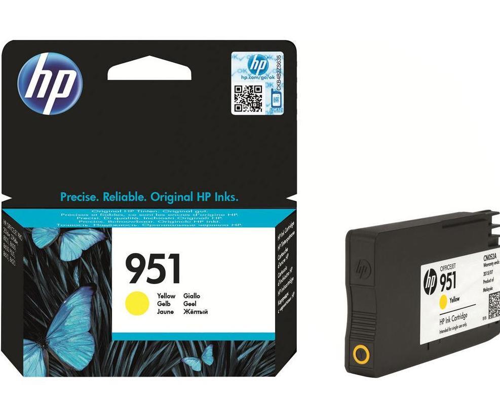 HP Ink cartridge nr 951 CN052AE Yellow 700str 1