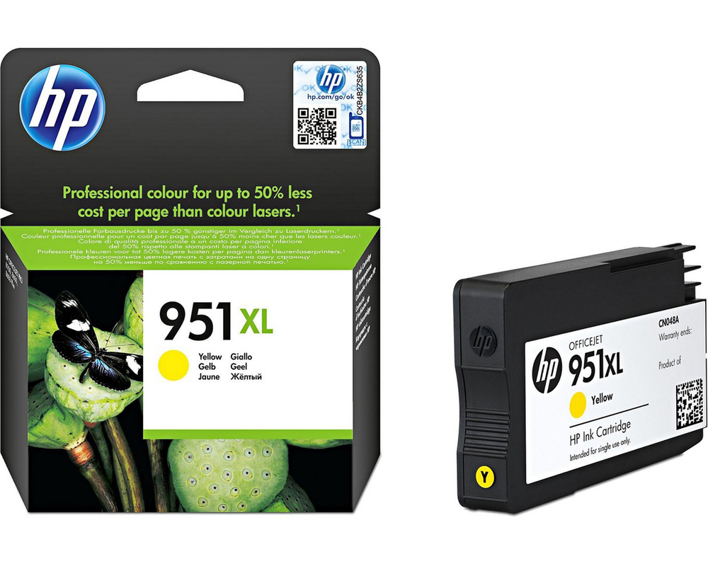 HP Ink cartridge nr 951XL CN048AE Yellow 1500str EOL 1