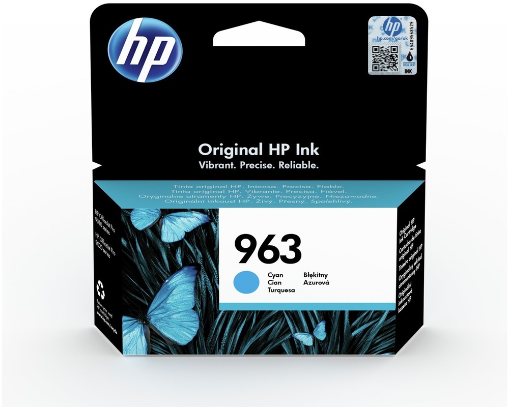 HP Ink cartridge nr 963 3JA23AE Cyan 700str 10.77ml 1