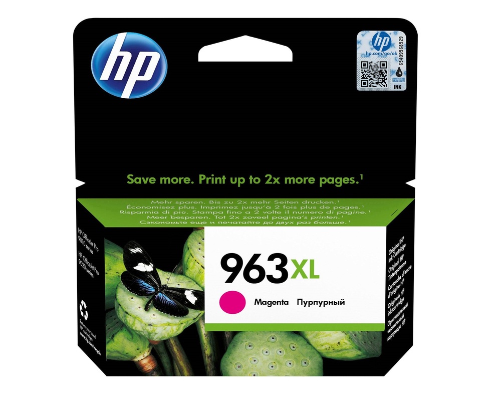 HP Ink cartridge nr 963XL 3JA28AE Magenta 1.6K 22.92ml 1