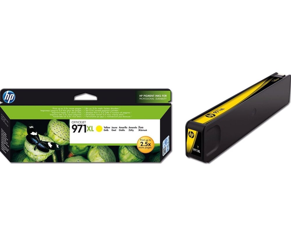 HP Ink cartridge nr 971XL CN628A Yellow 6.6K str 1