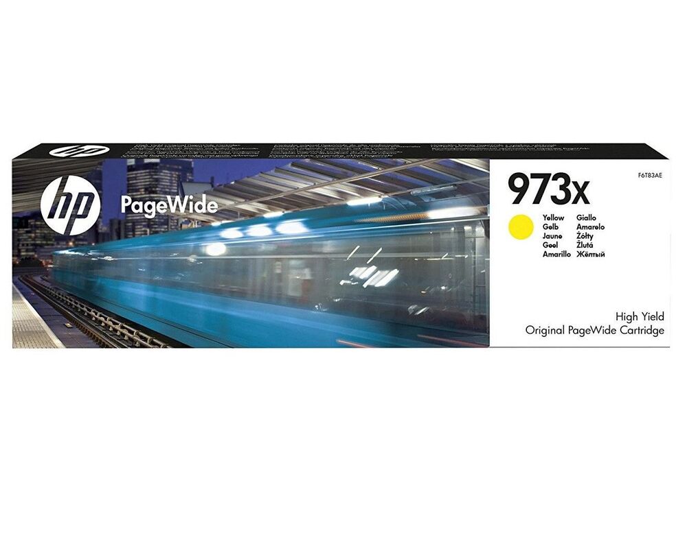 HP Ink cartridge nr 973X F6T83AE Yellow 7K 1