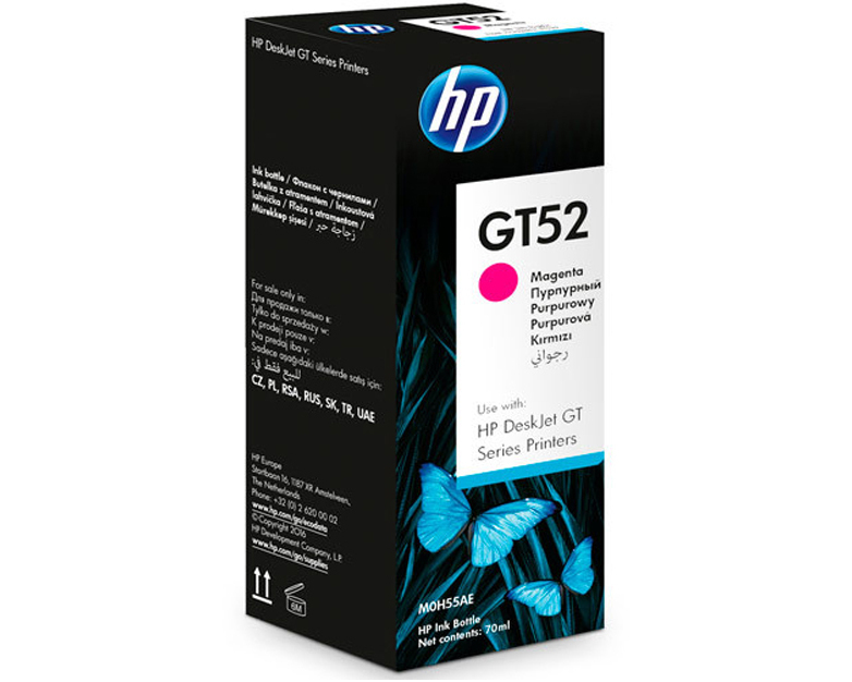 HP Ink cartridge nr GT52 M0H55AE Magenta 8000str butelka 70 ml 1