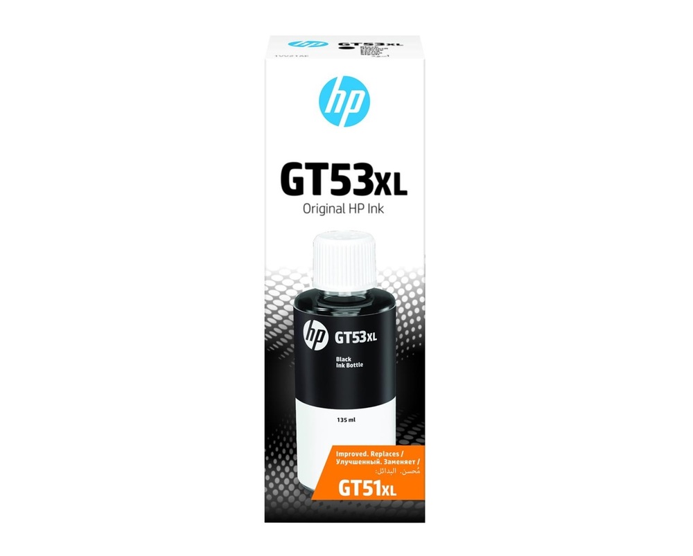 HP Ink cartridge nr GT53XL 1VV21AE Black 6K butelka 135ml 1