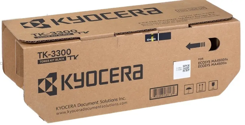 Kyocera Toner TK-3300 Black 14.5K 1T0C100NL0 1